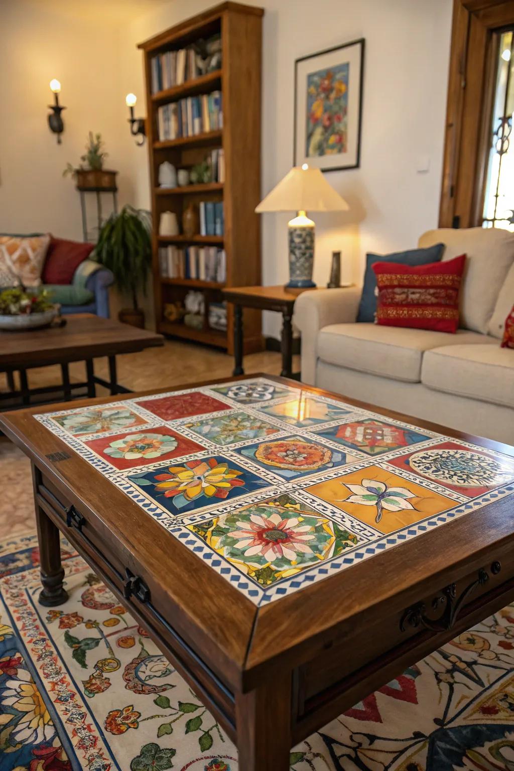 Make your coffee table a centerpiece with Andalusian ceramics.