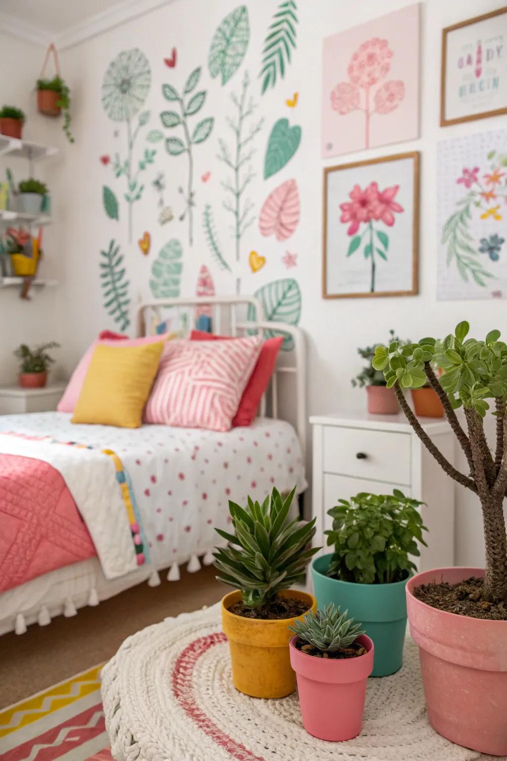 Nature-inspired decor brings a sense of vitality and freshness to a tween's space. <strong><em>Fresh and vibrant!</em></strong>” loading=”lazy” class=”pimg”>
	</picture><figcaption>Nature-inspired decor brings a sense of vitality and freshness to a tween’s space. <strong><em>Fresh and vibrant!</em></strong></figcaption></figure>
<p>Welcome the outdoors in with plants or botanical prints, adding freshness and vitality. I’ve invariably believed that a touch of nature can breathe life into any design. <strong><em>Nature’s touch!</em></strong></p>
<h3>Possibly helpful picks:</h3>
<ul class=