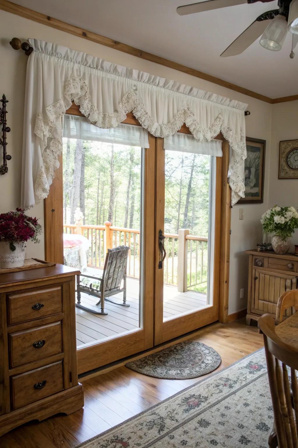 Textured shades bring a romantic and whimsical feel.