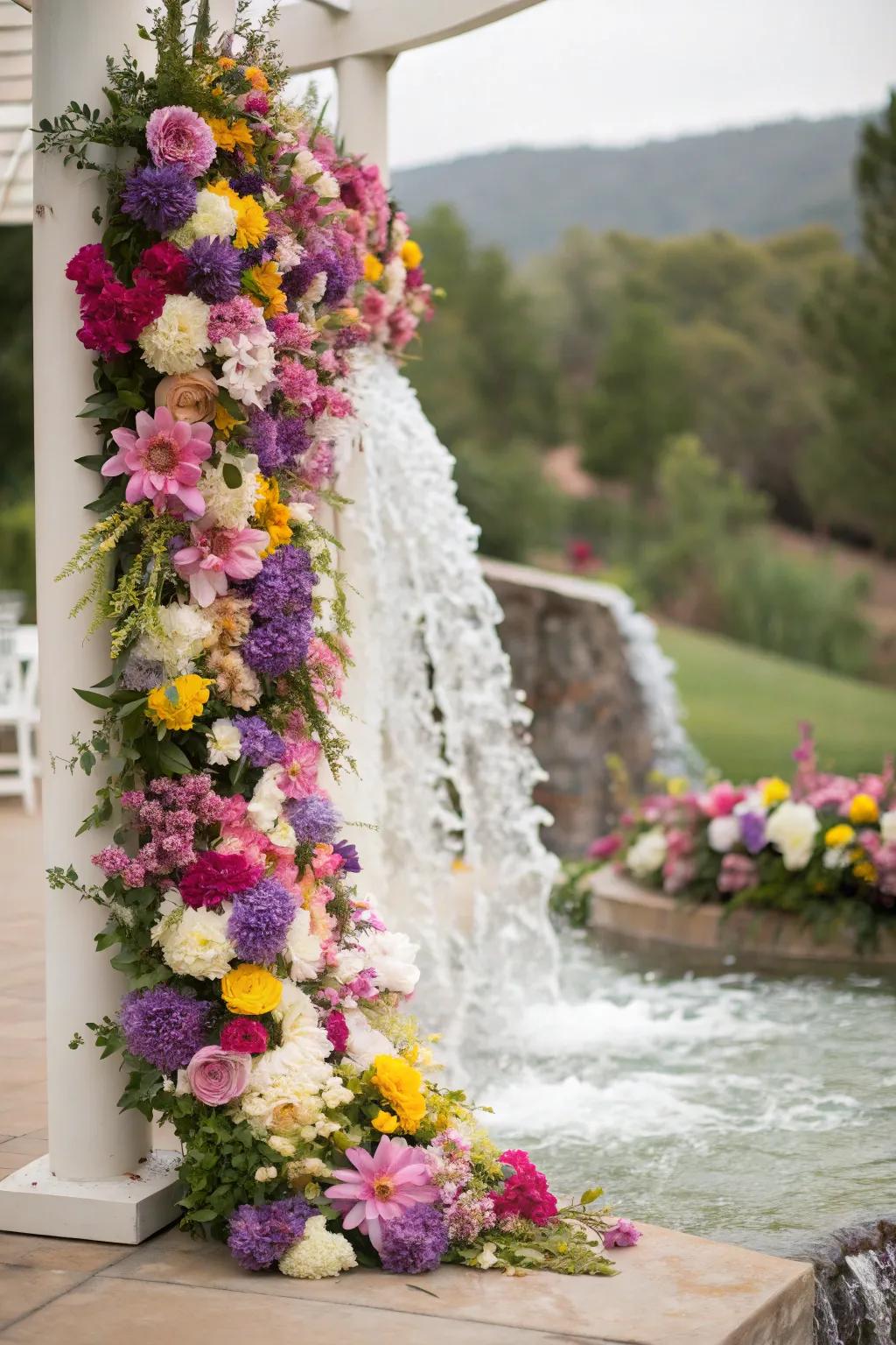 Vibrant and unforgettable with cascading blooms.