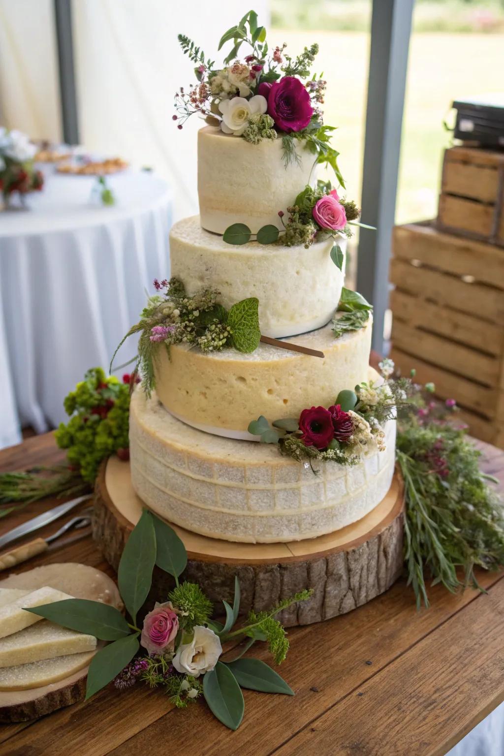 Savory cake alternative for a delightful touch.