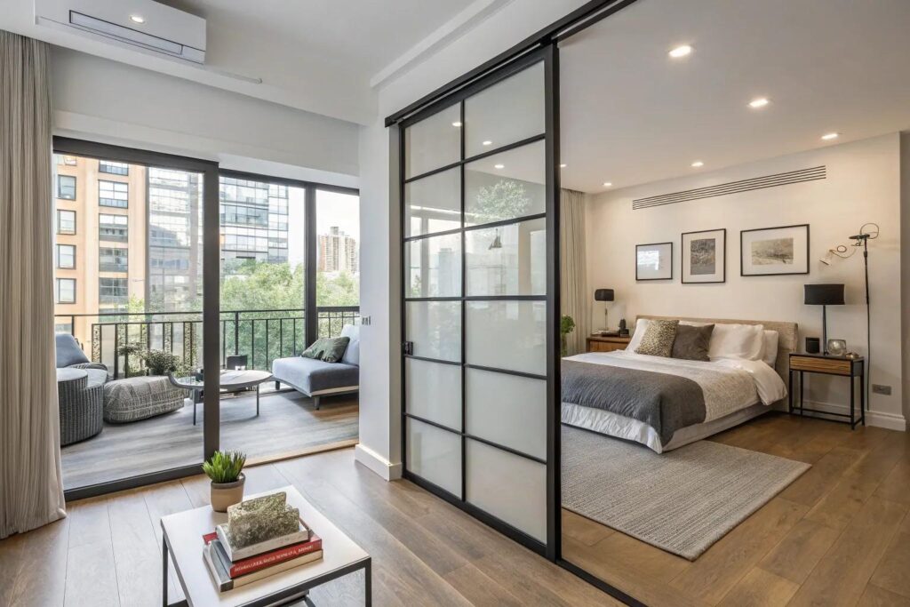 Stunning Dorm-Style Keyless Apartment Door image