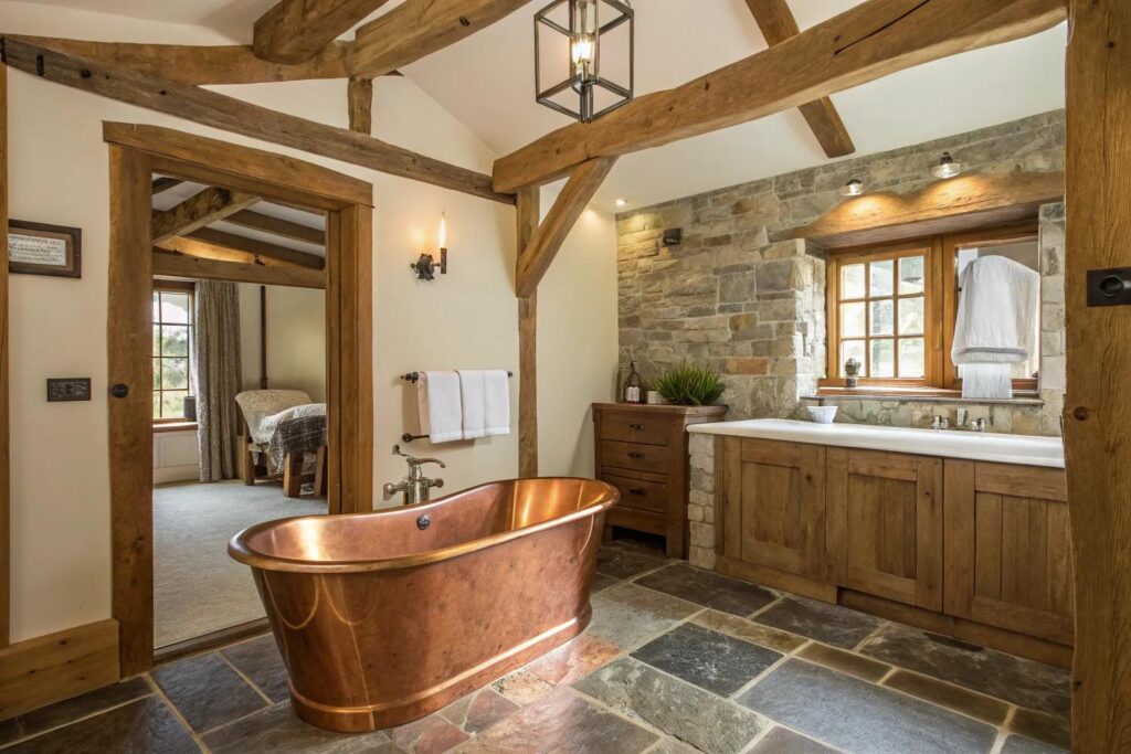 Rustic Copoper 19+ Charming Rustic Copper Bathroom Ideas