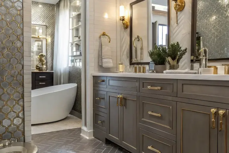 Bathroom Inspiration: Vinyl Floor Picture Gallery