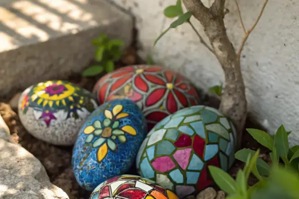 Examples of Painted Rock Gardens