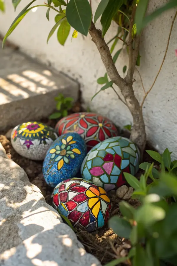 Examples of Painted Rock Gardens