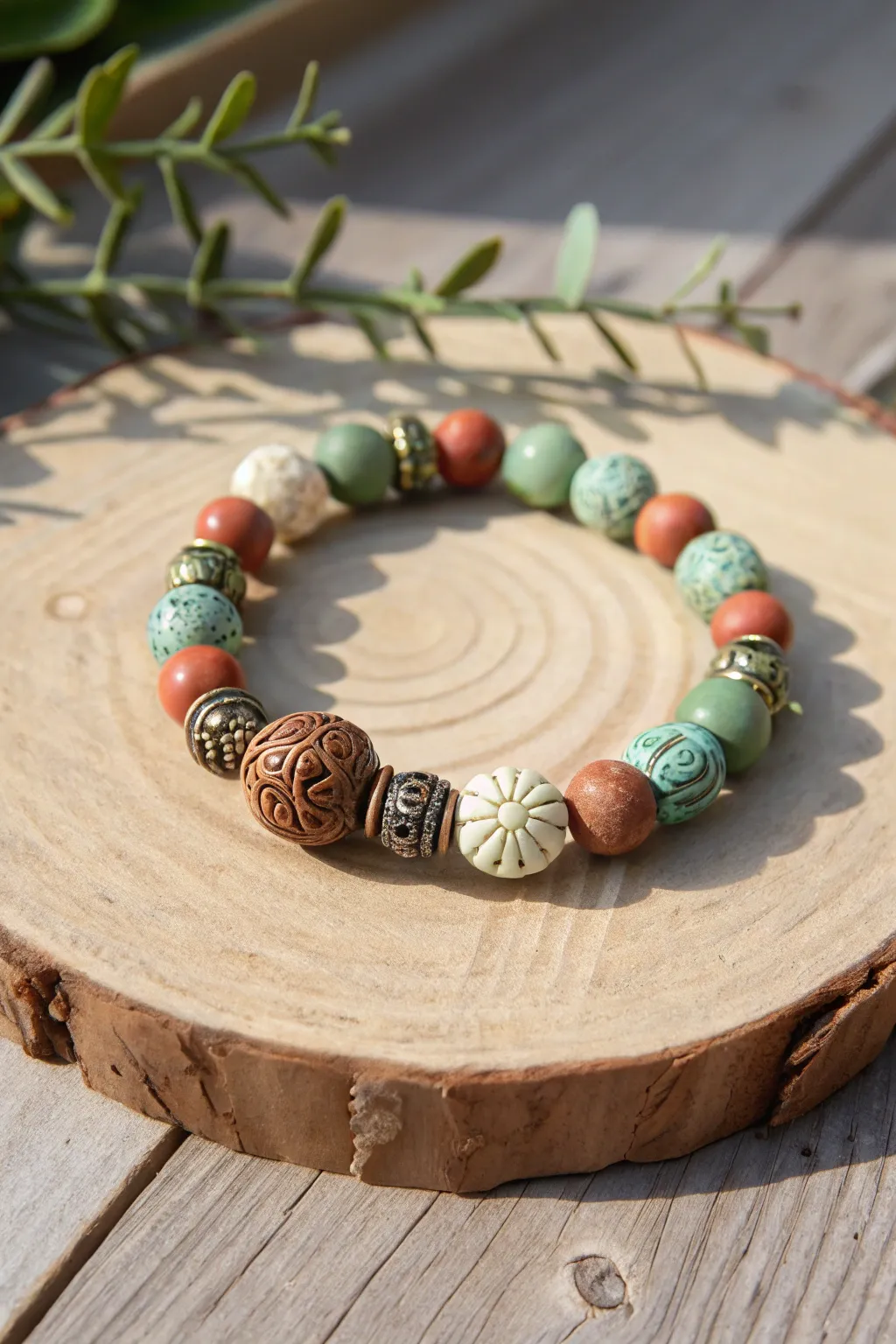 Modern Designs for Clay-Bead Bracelets