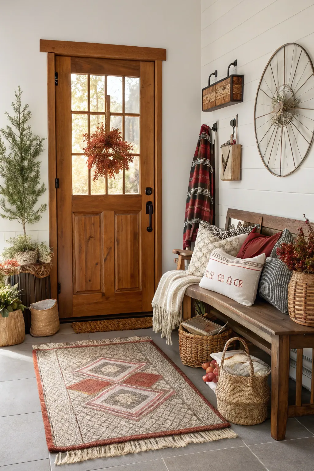 Creative Farmhouse Entryway Designs to Try