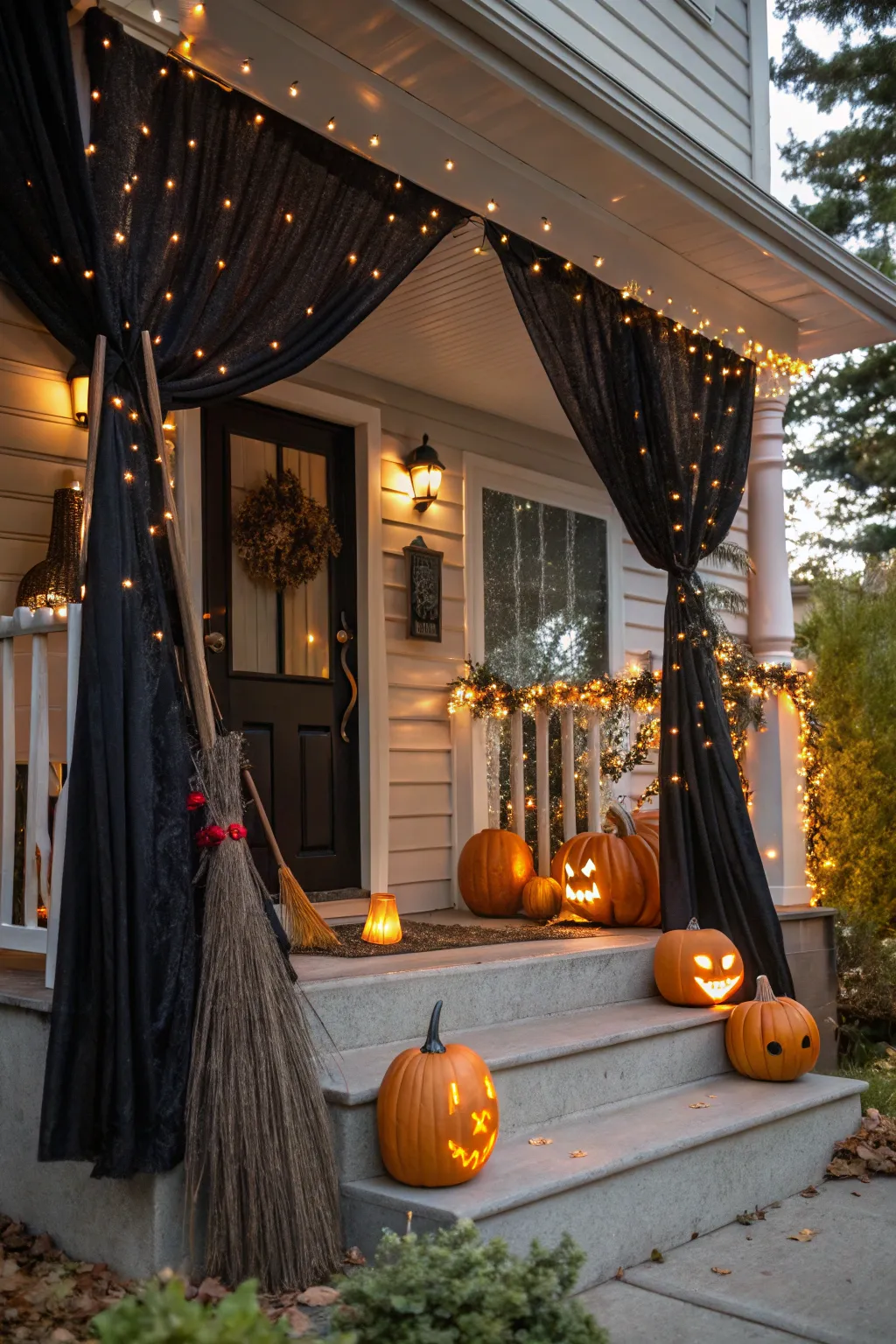 Enchanting Ways to Decorate Outdoors for Halloween