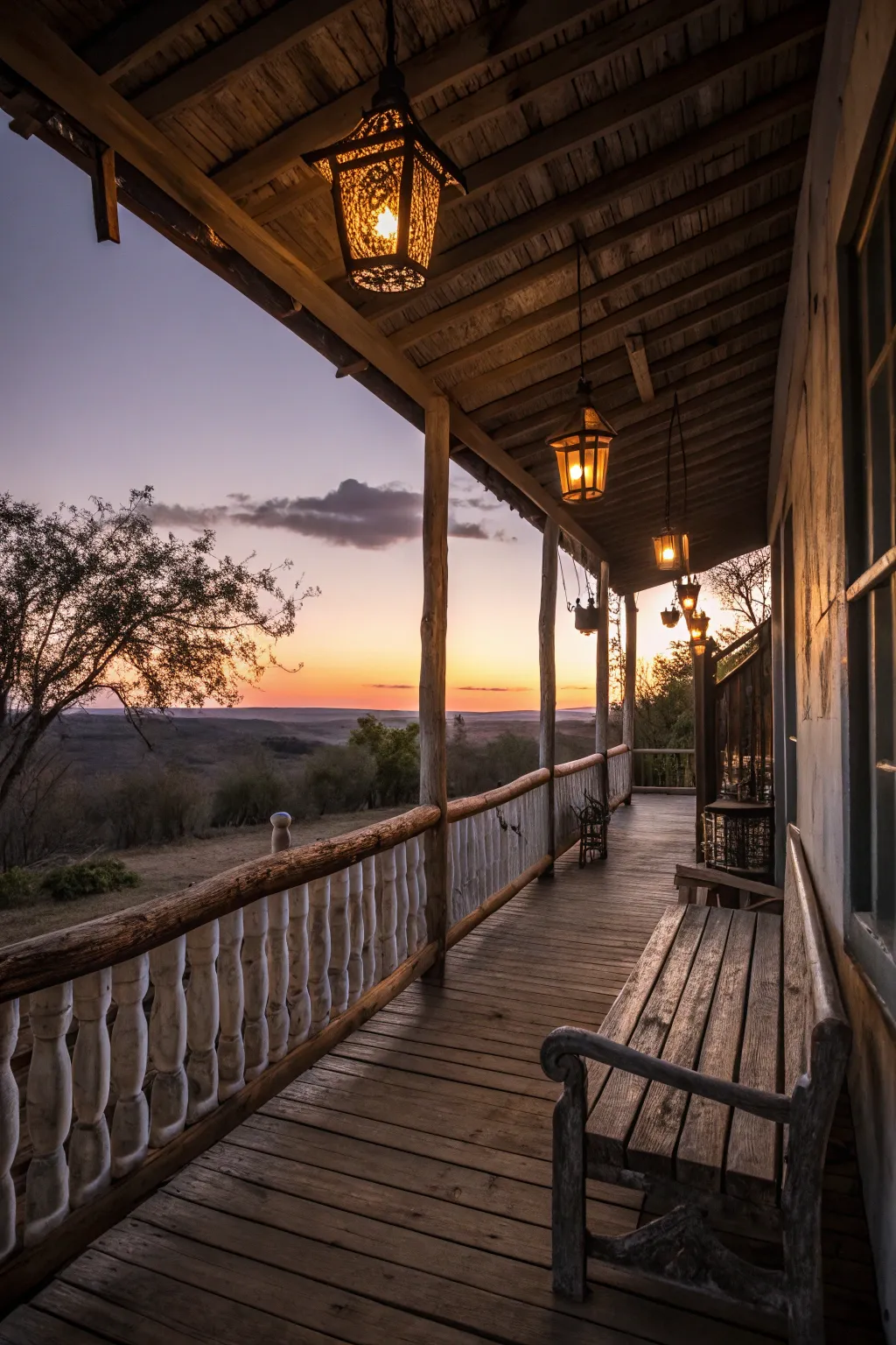 Warm and Welcoming Rustic Porch Ideas