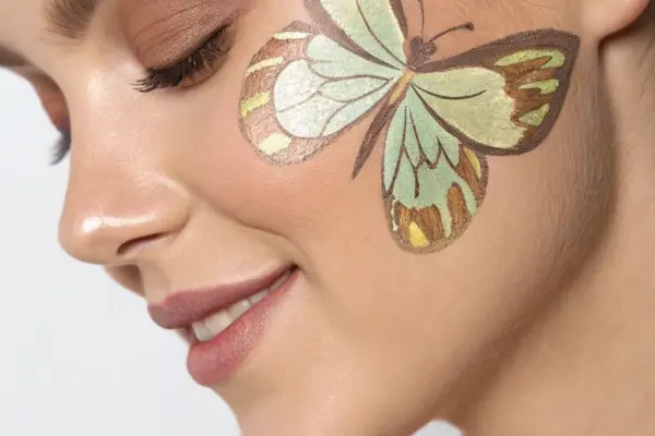 Creative Butterfly Face Paint Design Ideas