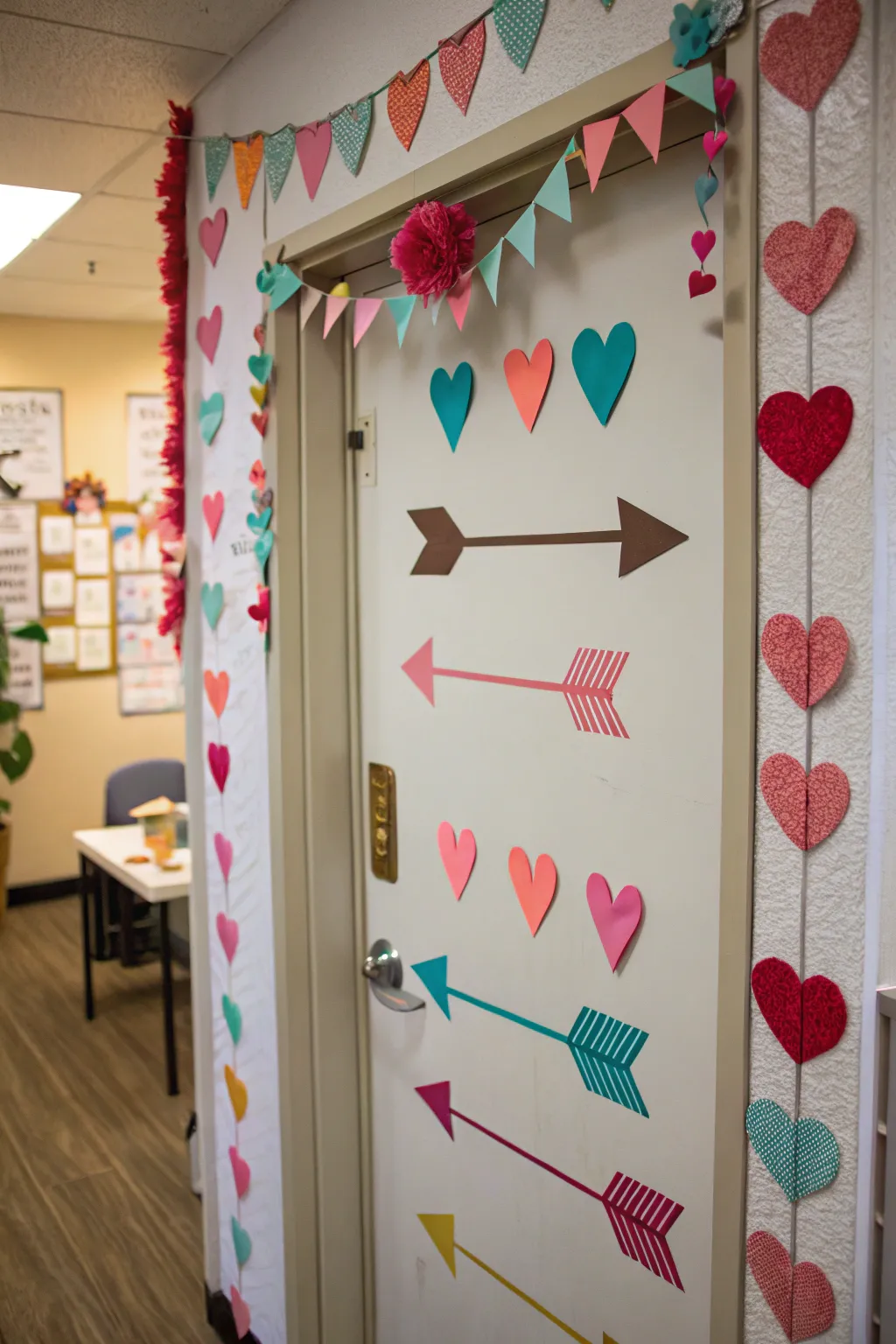 Sweet Ideas for Valentine’s Door Displays
