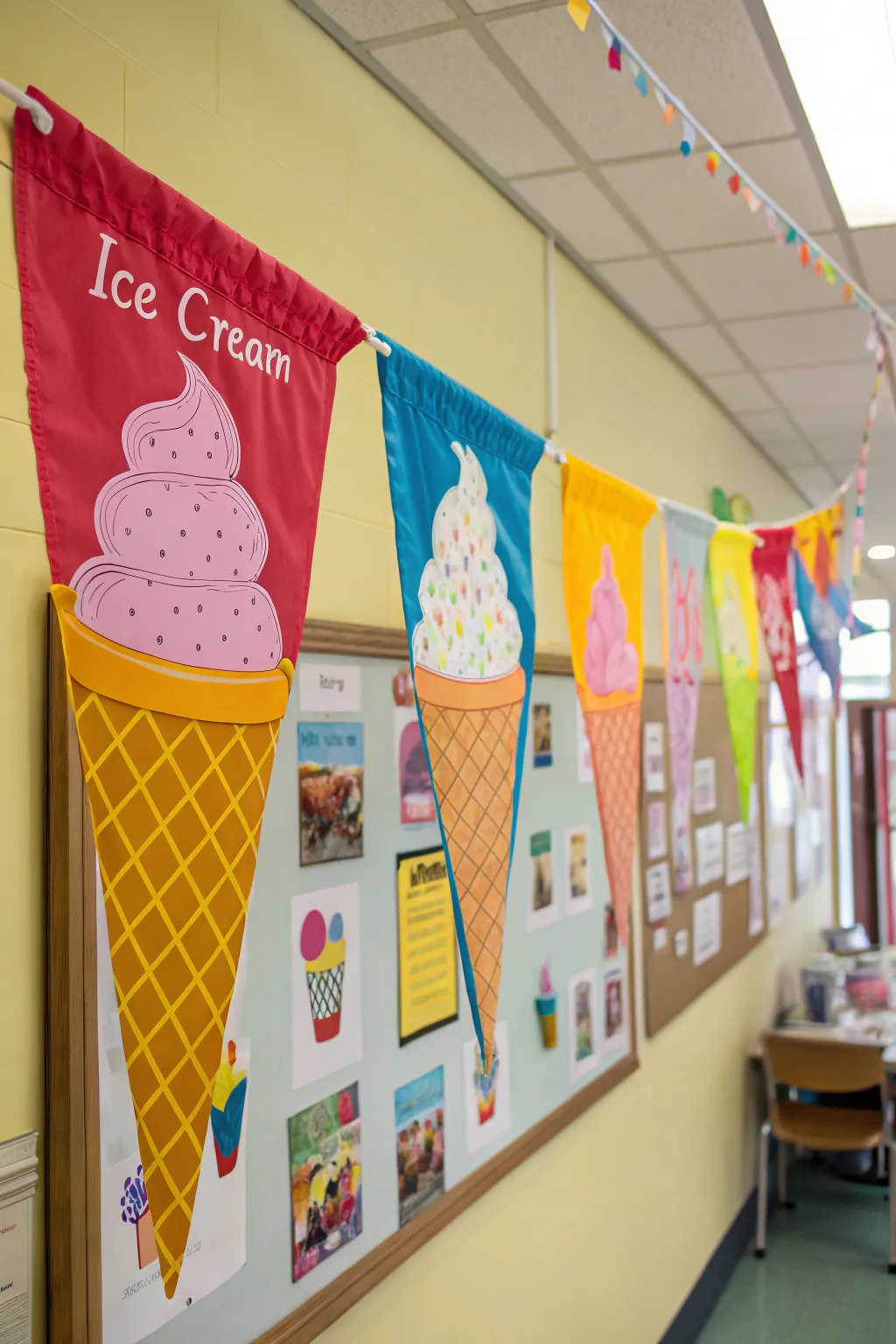 Inspiring Ice Cream Board Displays