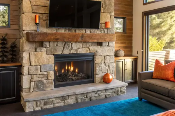 Stylish Fireplace Wall TV Arrangements