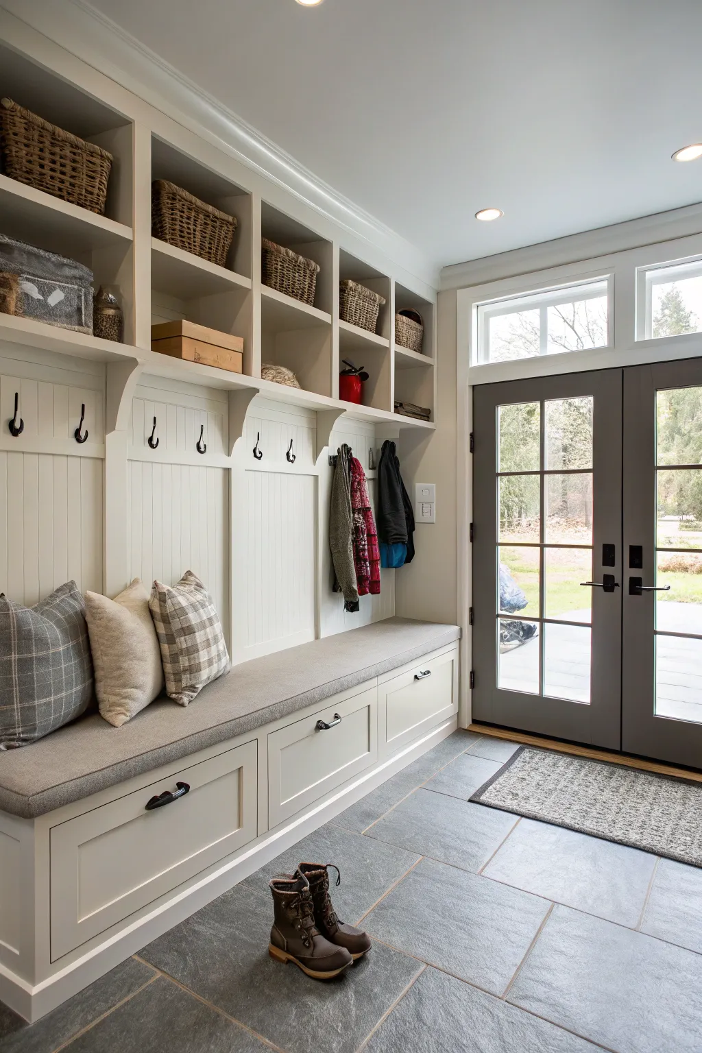 Functional Mud Room Garage Ideas for Busy Families