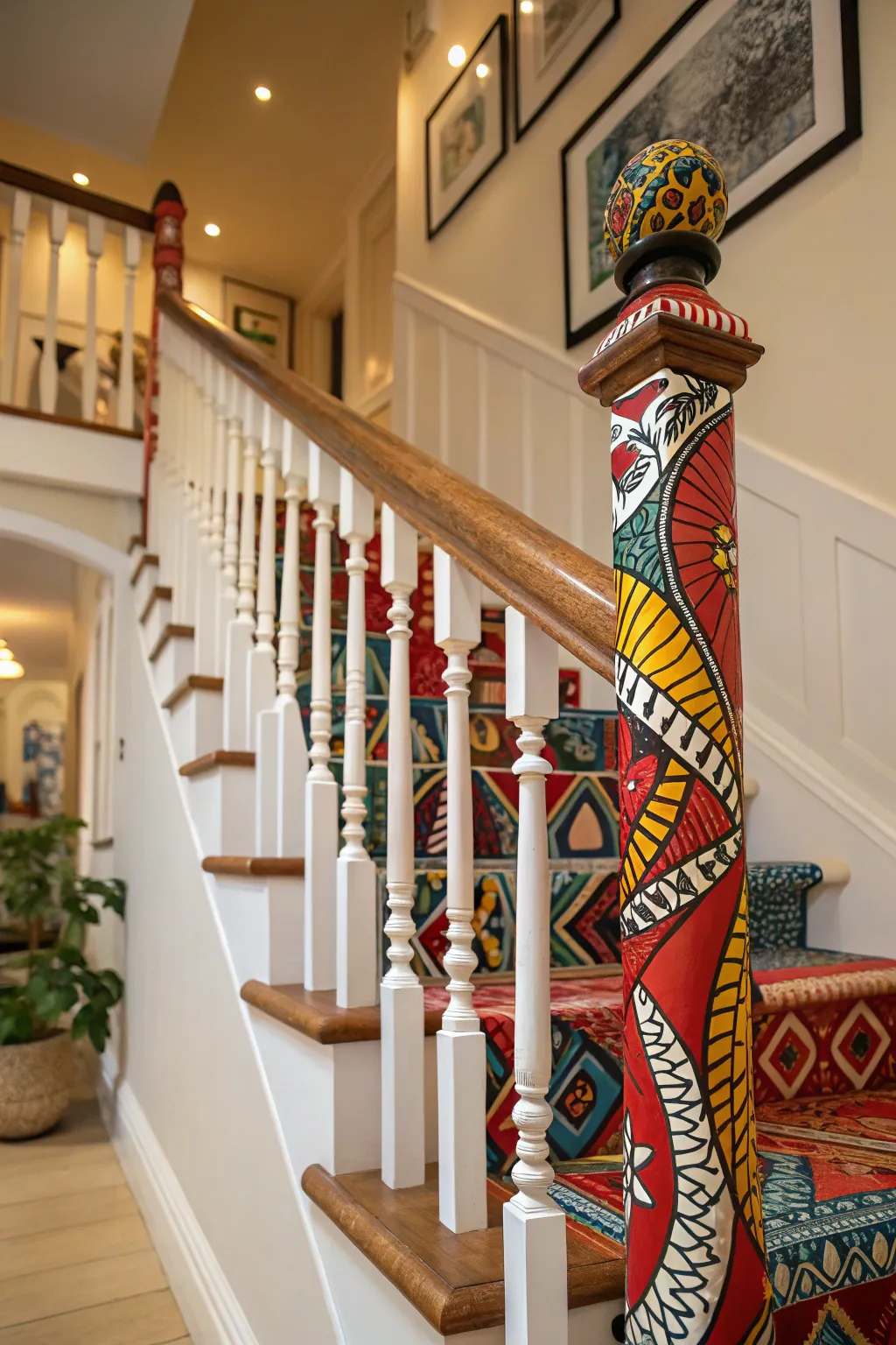 Chic Banister Paint Schemes to Transform Your Space