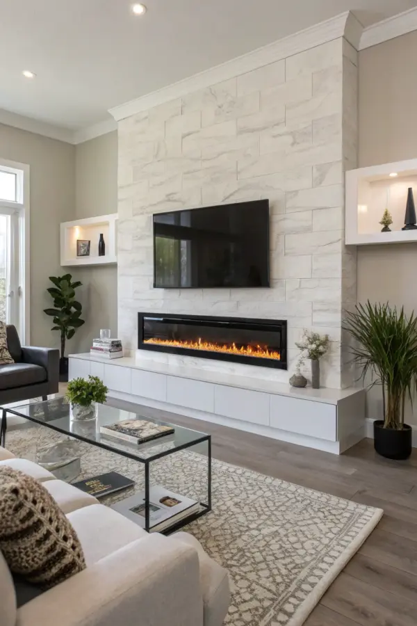 Creative Ideas for Enhancing Your Home with Electric Fireplaces