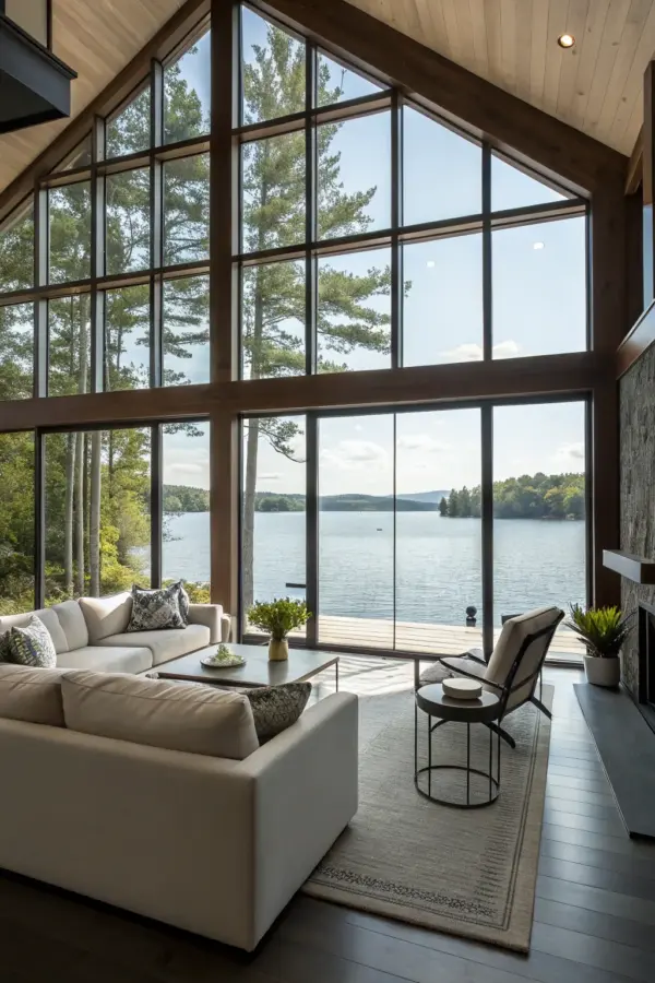Striking Designs for the Modern Lake Retreat
