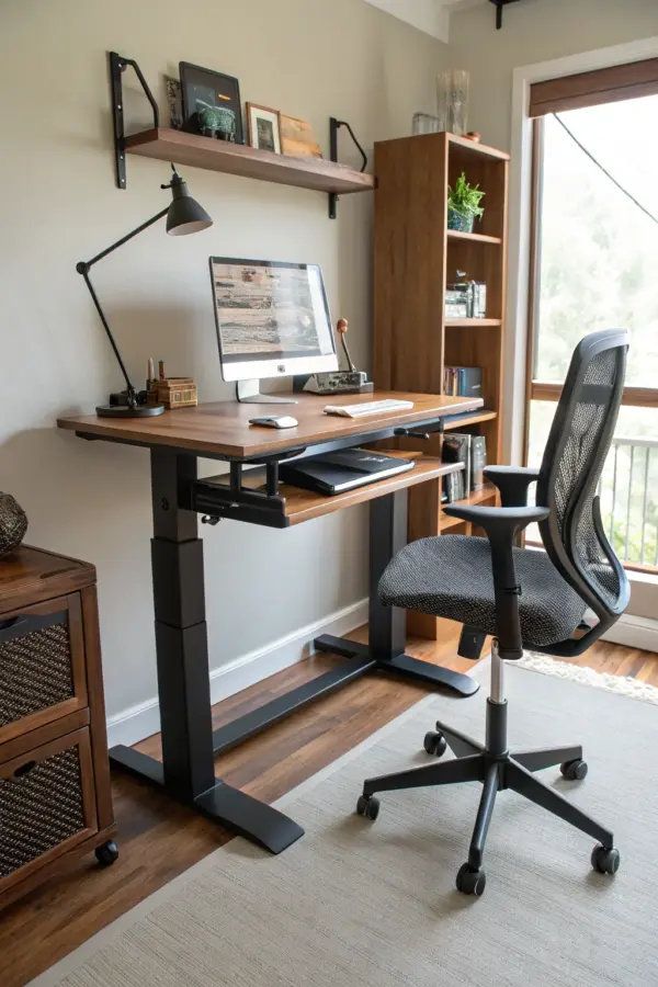 How to Style Your Standing Desk Space