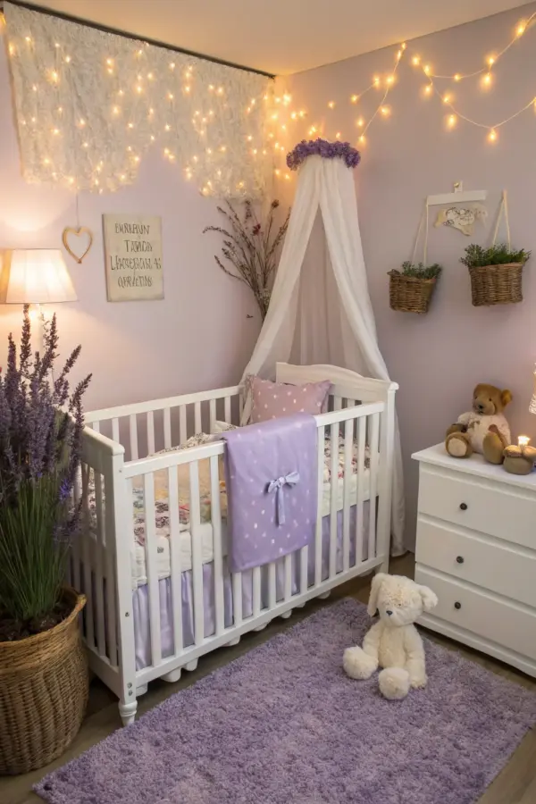 Decorating with Lavender: Elegant Nursery Decor Tips