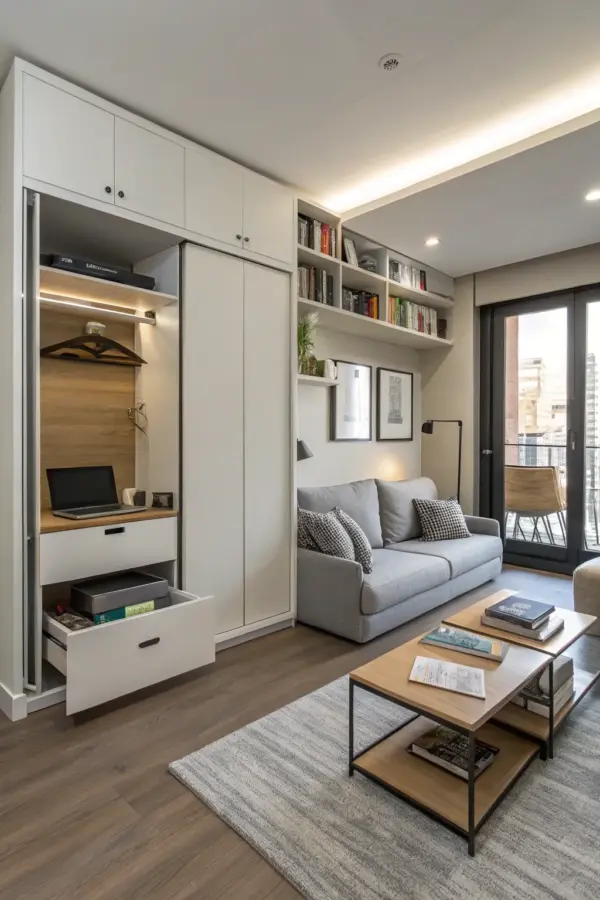 Modern Studio Apartment Layout Inspirations