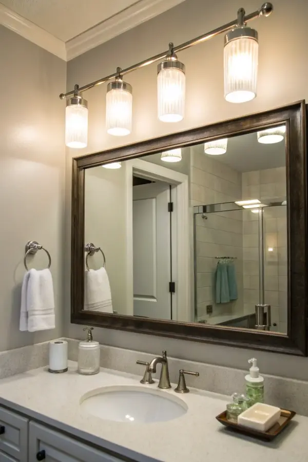 How to Perfectly Light Your Bathroom Mirror