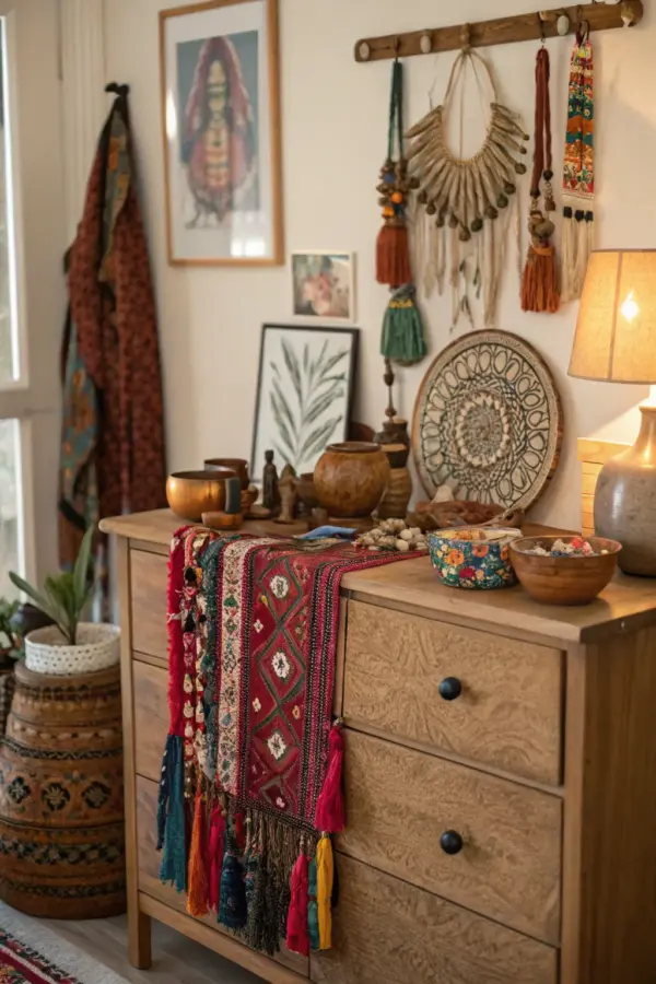 Unique Boho Ideas to Style Your Dresser