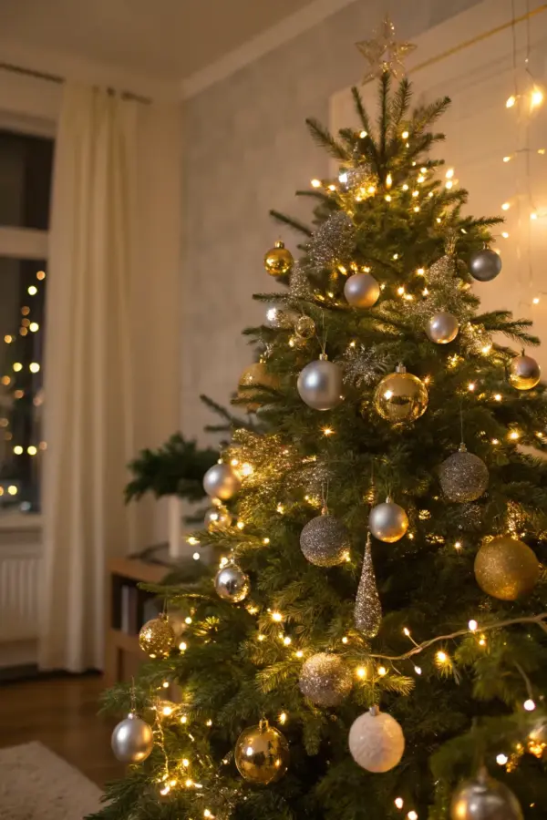 Dazzling Silver Christmas Decor Concepts