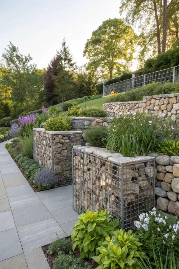 Transform Your Outdoor Garden with Elegant Stone Wall Ideas