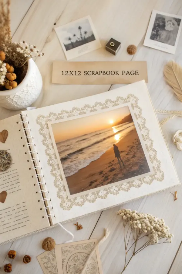 Eye-Catching 12×12 Scrapbook Template Designs