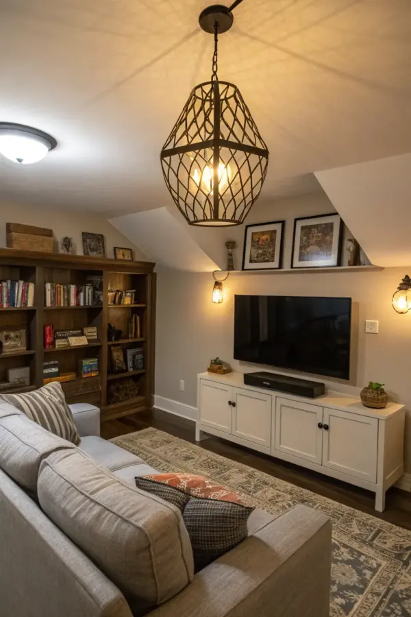 Maximizing Comfort in a Tiny TV Room