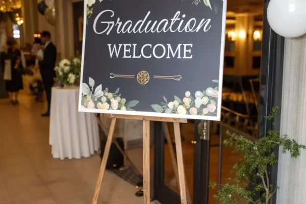 Trendy Welcome Signs for Graduation