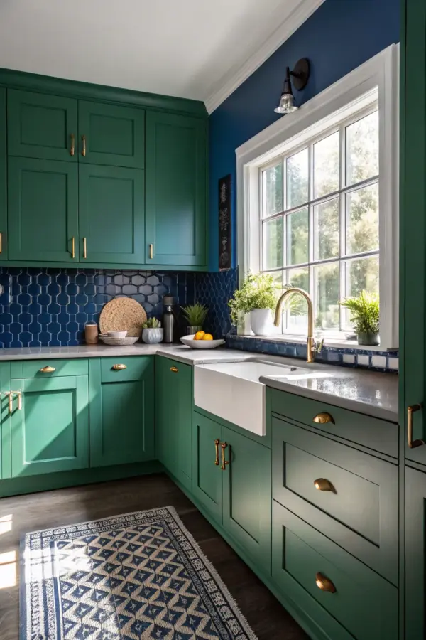 Chic Green Kitchen Cabinet Ideas for a Modern Home