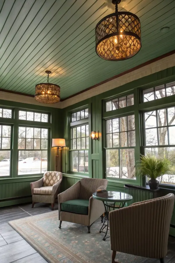 Inspired Ways to Use Beadboard Green in Every Room