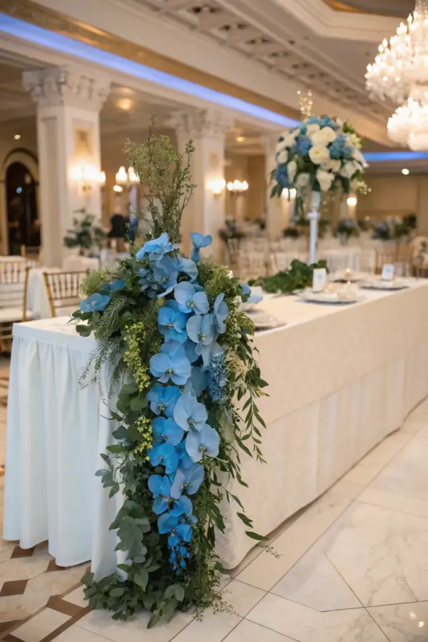 Dreamy Light Blue Flower Wedding Ideas