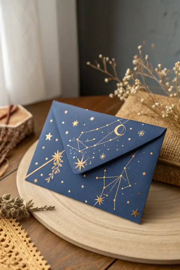 Decorative Ideas for Christmas Envelope Art