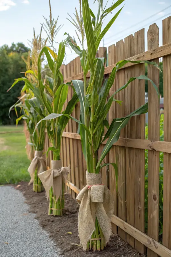 Fresh Corn Stalk Ideas for Seasonal Charm