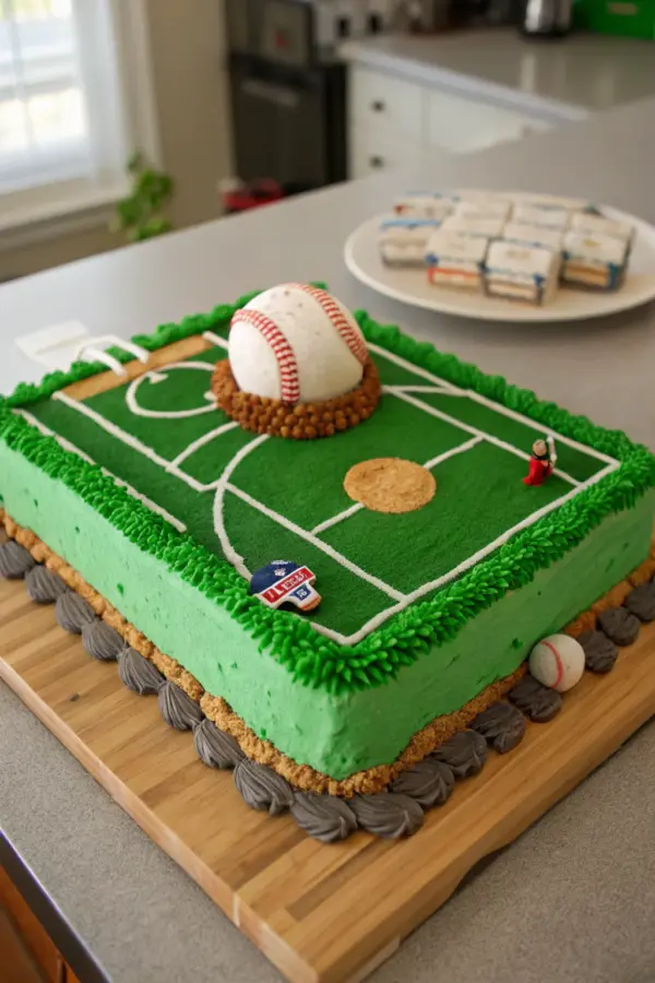Impressive Designs for Baseball Cakes