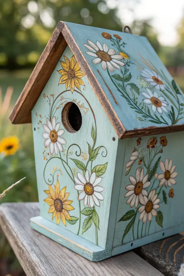 Decorative Art for Birdhouses