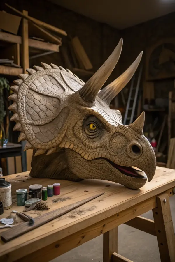 Dino Mask Gallery: Unique Designs for Kids
