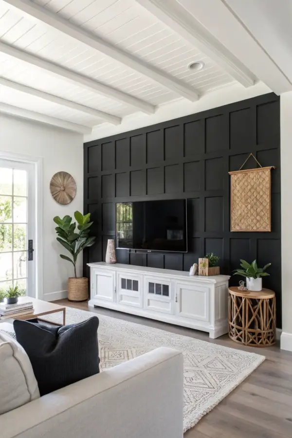 Accent Wall TV Ideas for a Stunning Entertainment Space