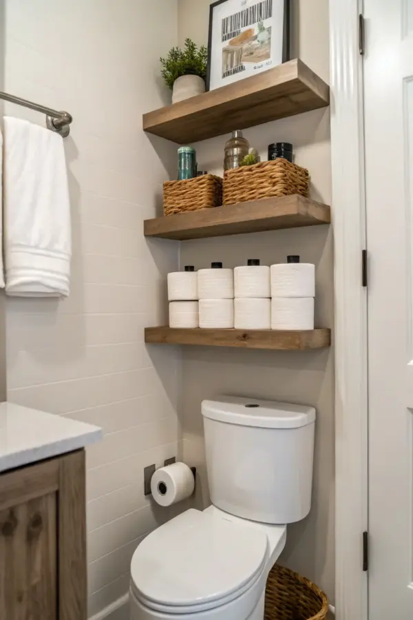 Unique Mounted Toilet Paper Holder Ideas