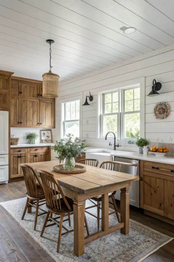 Stylish Designs for Farmhouse Kitchen Backsplashes