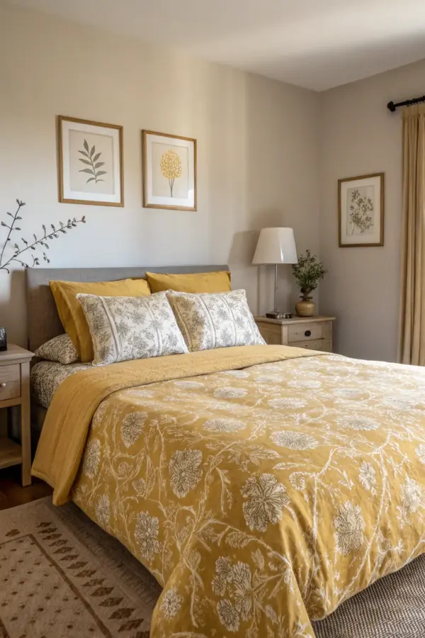 Vibrant Mustard Bedding Ideas to Refresh Your Space