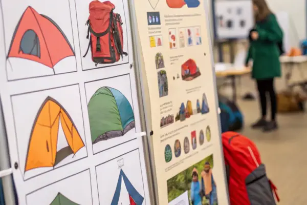 Display Ideas for a S’mores Bulletin Board