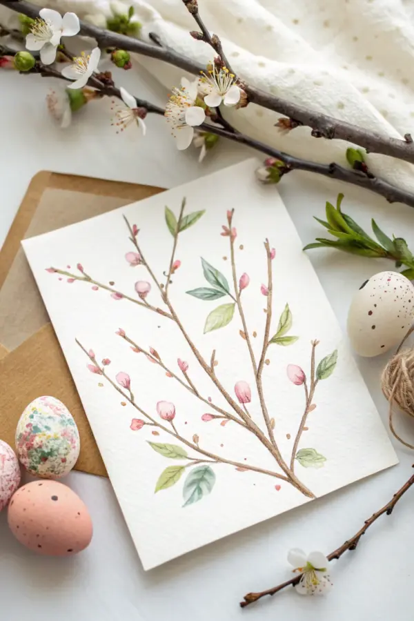Artworks for Watercolor Easter Cards
