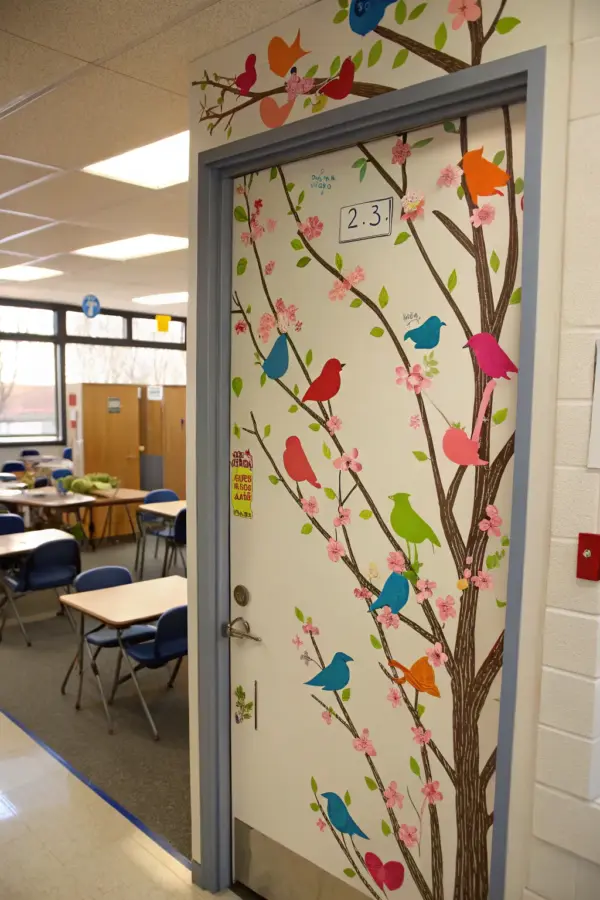 Quick and Fun Spring Door Decorating Ideas