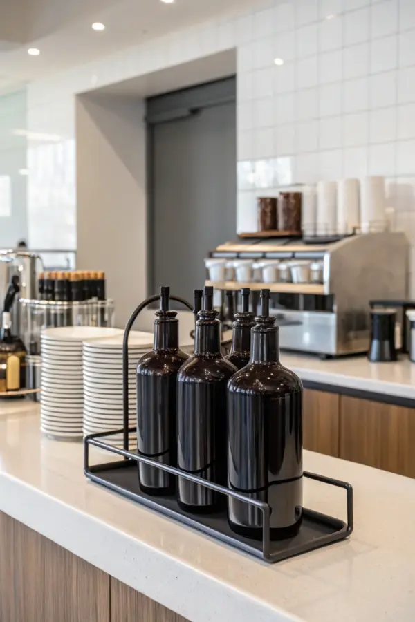 Inspiring Ideas for a Syrup Stand with Coffee