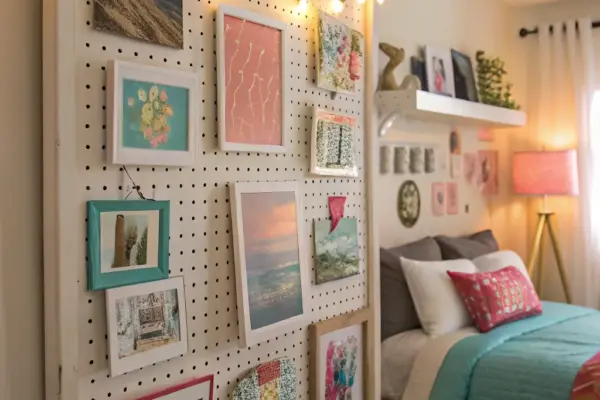 Inspiring Pegboard Ideas for Bedroom Spaces