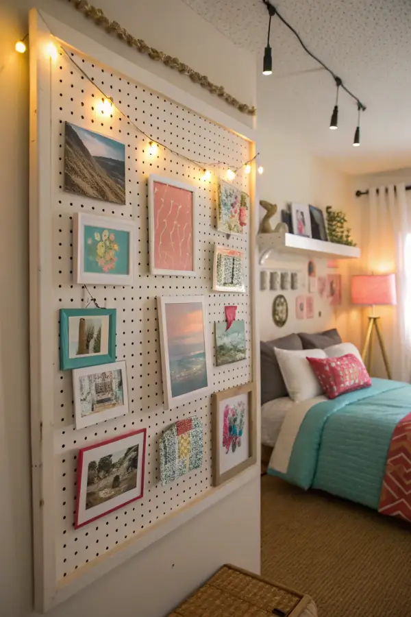 Inspiring Pegboard Ideas for Bedroom Spaces